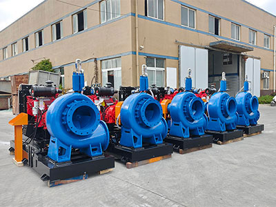 Diesel Engine Flood Pump in Azerbaijan