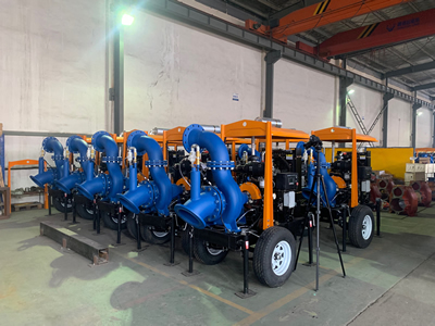 Trailer-Mounted Diesel Engine Water Pumps for a Peruvian Client